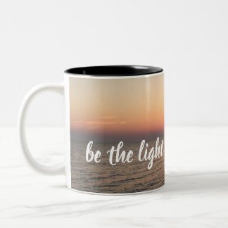 Personalised Sunrise Two-Tone Coffee Mug