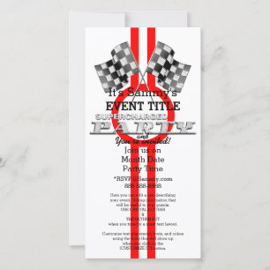 Personalised Supercharged Performance Party