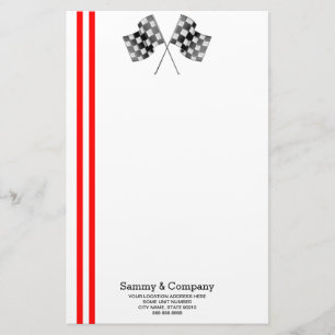 Personalised Supercharged Performance Party Stationery