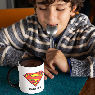 Personalised Superman S-Shield Superman Logo Mug