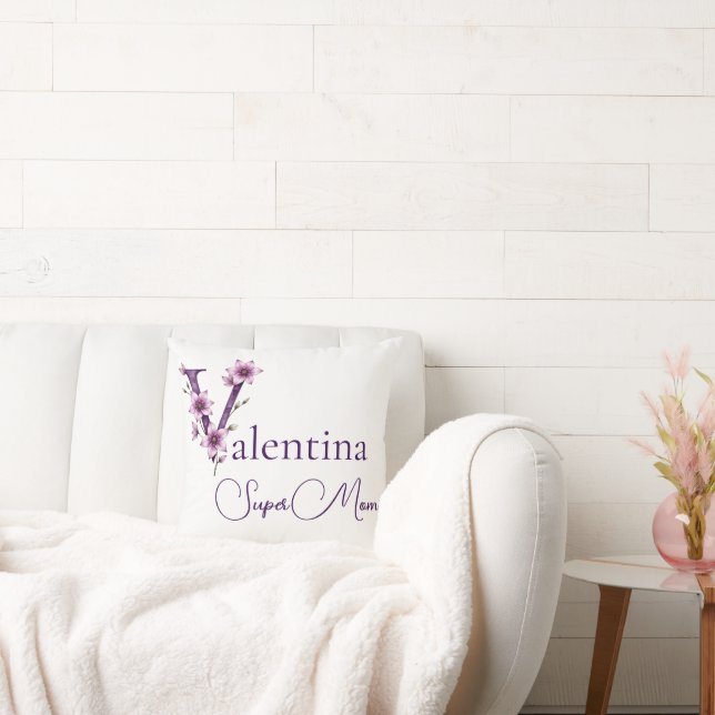 Personalised SuperMom  Cushion (Couch)