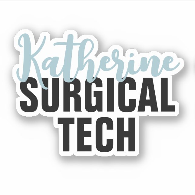 Personalised Surgical Tech | Surgical Technologist (Front)