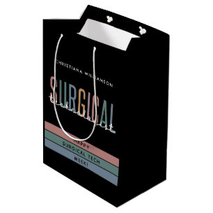 Personalised Surgical Technologist Week OR Tech Medium Gift Bag