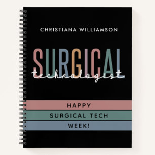 Personalised Surgical Technologist Week OR Tech Notebook