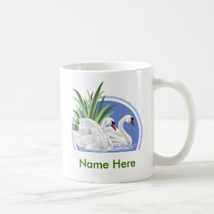 Personalised Swan Mugs