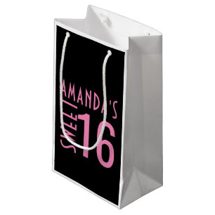 Personalised Sweet 16 Favour Bag