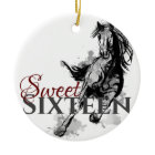 Personalised Sweet 16 Galloping Horse Christmas