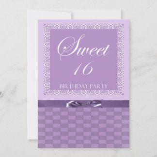 Personalised Sweet 16 Party Invitation