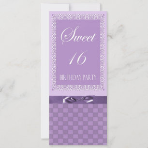 Personalised Sweet 16 Party Invitation