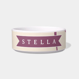 Personalised Sweet Cherry Pattern Cute Girly Retro Bowl