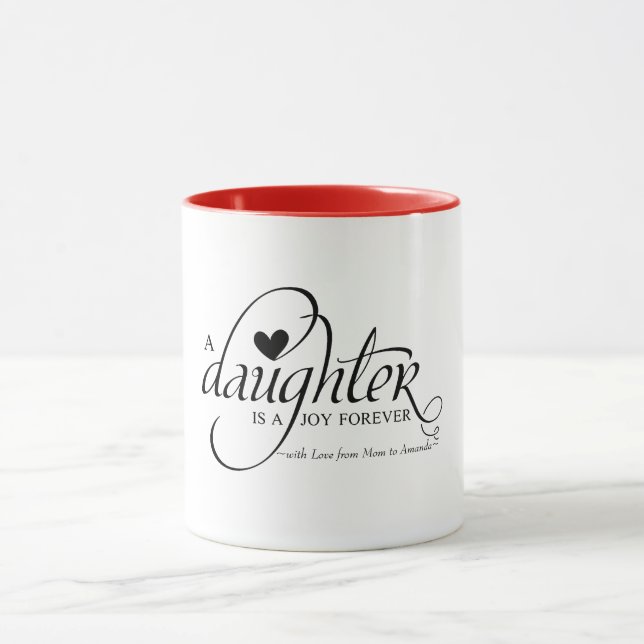 Personalised Sweet Gifts for Daughter Mug (Center)