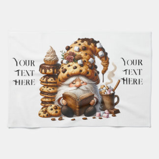 Personalised Sweet Gnome Kitchen Towel