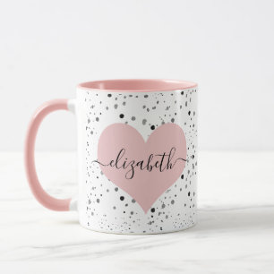 Personalised sweetheart mug