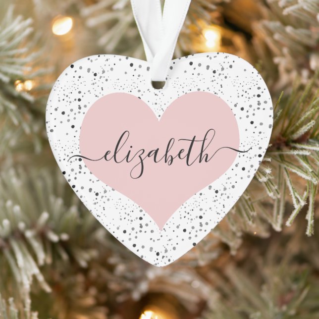 Personalised sweetheart  ornament (Tree)