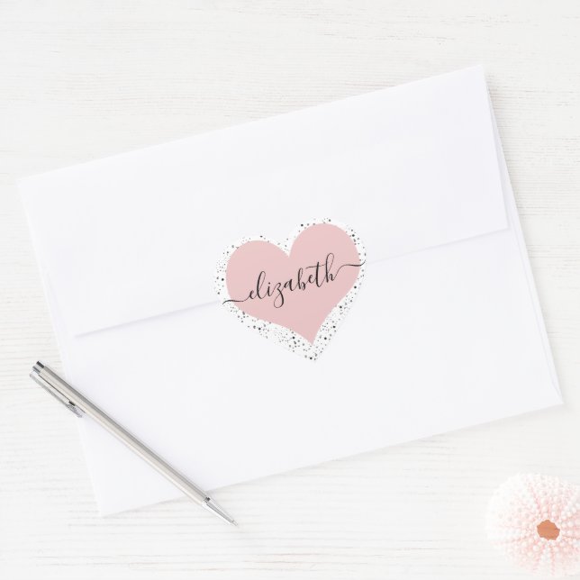 Personalised sweetheart Sticker (Envelope)