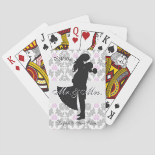 Personalised Swept Away Playing Cards
