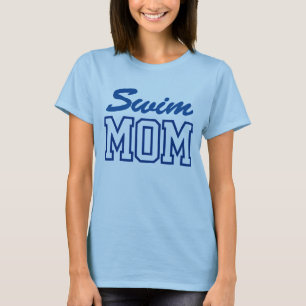 Personalised Swim Mum T-Shirt