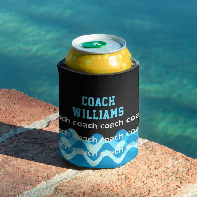 Personalised Swim or Dive Coach Can Cooler (In Situ Pool)