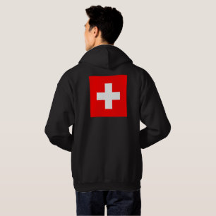 Personalised Switzerland Flag Schweiz Swiss Europe Hoodie
