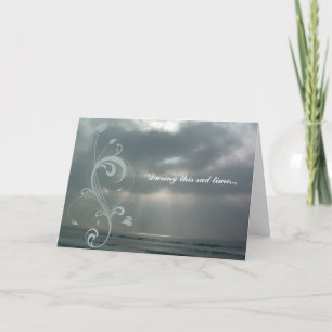 Personalised Sympathy Card