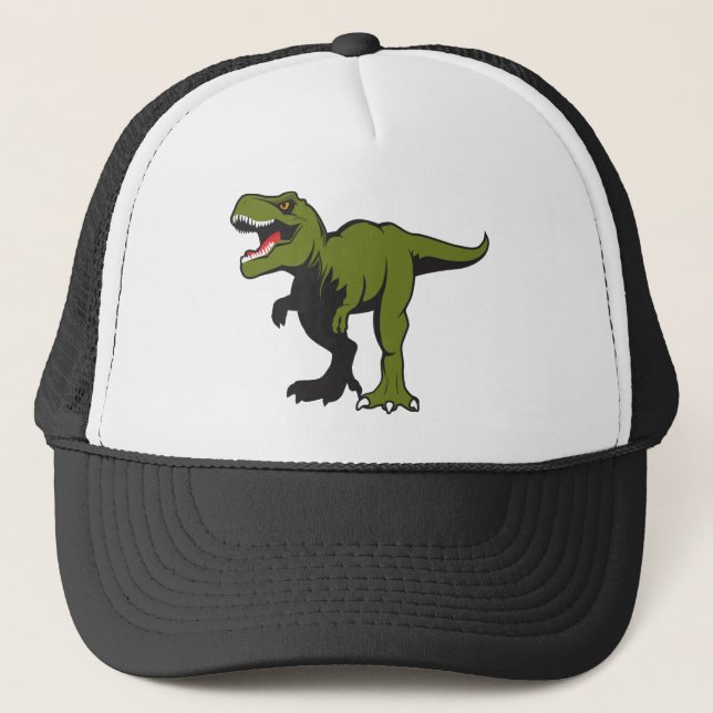 Personalised T-Rex cap (Front)