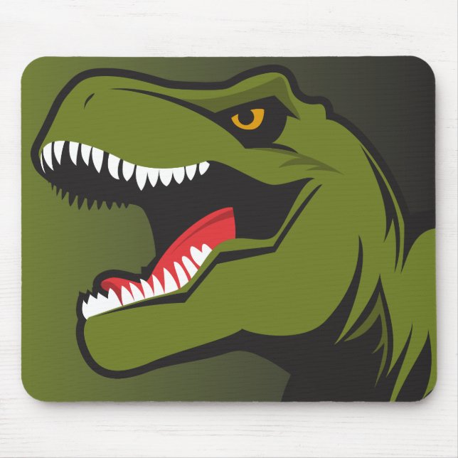 Personalised T-Rex Mouspad Mouse Mat (Front)