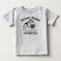 Personalised T-Shirt Dad Baby Father's Day Outfit
