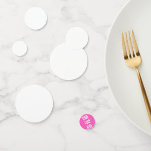 Personalised Table Confetti Custom Photo & Text