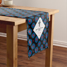 Personalised table runner