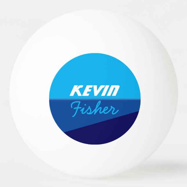 personalised table-tennis-ball ping pong ball (Front)
