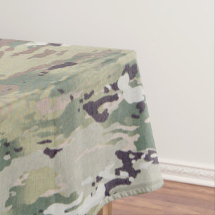 Personalised Tablecloth Army OCP Camo Uniform Camo