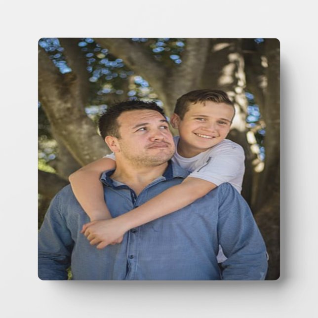 Personalised Tabletop Plaque with Easel (Front)