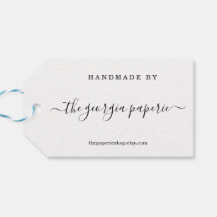 Personalised Tag for Handmade Items