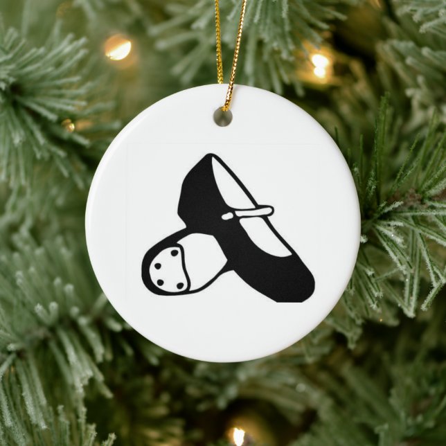 Personalised Tap Dance Ornament (Tree)