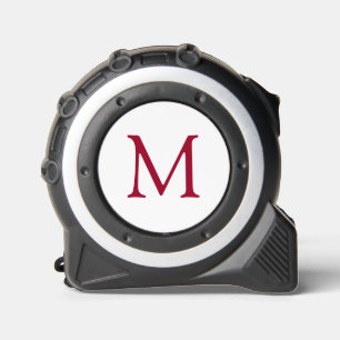Personalised Tape Measure Custom Letter 1
