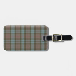 Personalised Tartan Luggage Tag