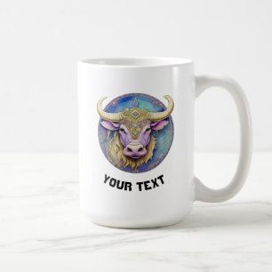 Personalised Taurus Zodiac Coffee Mug