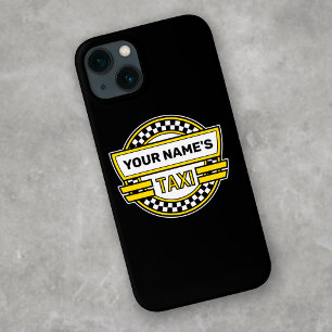 Personalised Taxi Sign iPhone 13 Case