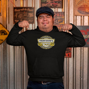Personalised Taxi Sign Hoodie