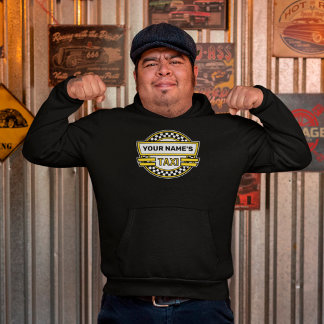 Personalised Taxi Sign Hoodie