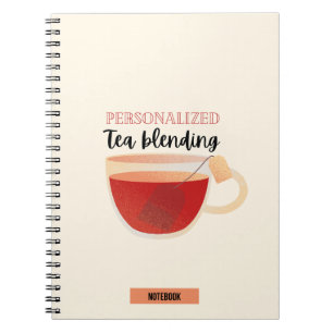 Personalised Tea Blending Notebook