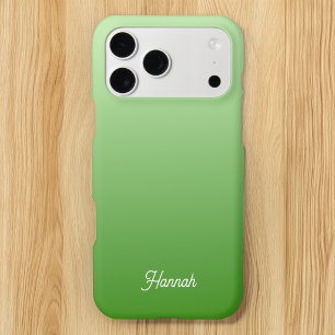 Personalised Tea Green Gradient