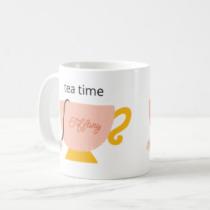 Personalised Tea Time Coffee Mug