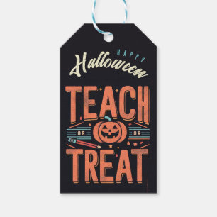 Personalised Teach or Treat gift tag