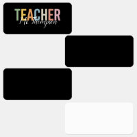 Personalised Teacher Appreciation Back to School 