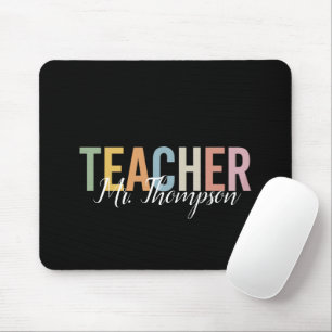 Personalised Teacher Appreciation Back to School  Mouse Mat