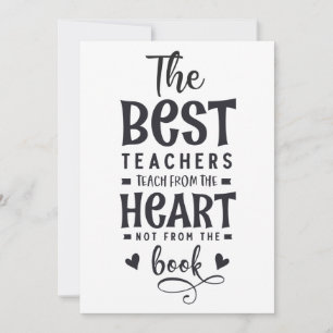 Personalised Teacher Appreciation Class Gift Thank You Card