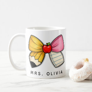 Personalised Teacher Appreciation Custom Teacher Coffee Mug