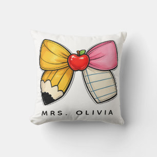 Personalised Teacher Appreciation Custom Teacher Cushion