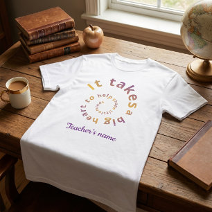 Personalised Teacher Appreciation Gift T-Shirt